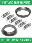 Caltric Exhaust Gaskets & Springs Kit For Arctic Cat Pantera 550 580 1991-2001 New. Price: $35.68.