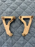 Grip-n-rip Racing Upper Arm Brace Kit Skidoo Xp Xs Xm American Sled Parts Fb Used. Price: $60.00.