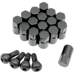 Moose Utility Division 12MM X 1.25 Black Lug Nut (16) + 4 V/s SP300MO206B New. Price: $61.38.