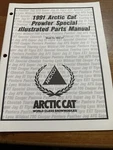 Snowmobile Parts Manual Arctic Cat 1991 Prowler Special Oem # 2254-675 Used. Price: $8.00.