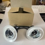 2 Sno-hobby Snowmobile Headlight Stanley Type J Base Sockets W/ 3 Wire Pig Tail New. Price: $9.88.