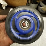2006-2015 Polaris Switchback Shift Iq Dragon Scrolled Mid Bogie Wheel 5435525 Used. Price: $21.60.