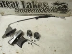 Arctic Cat Ctec Snowmobile Engine Exhaust Valves Left Right Caps ZR8000 Xf Used. Price: $60.00.