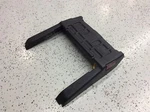 Skidoo Rear Back Bumper Cover Protector Black 1992-1994 Formula 572026500 Mach Used. Price: $49.95.