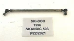 Ski-doo Skandic Swt 503 Fan Cooled Steering Tie Rod Assy M549752 Used. Price: $22.25.