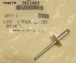 Qty 48 1989-2000 Polaris Blind Rivet Indy Hood Nose Atv Utv Oem 7621403 New. Price: $24.99.