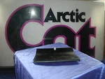 Arctic Cat Toolbox Console Door, Lid # 0106-409 '73 Panther Nos Vintage New. Price: $82.00.
